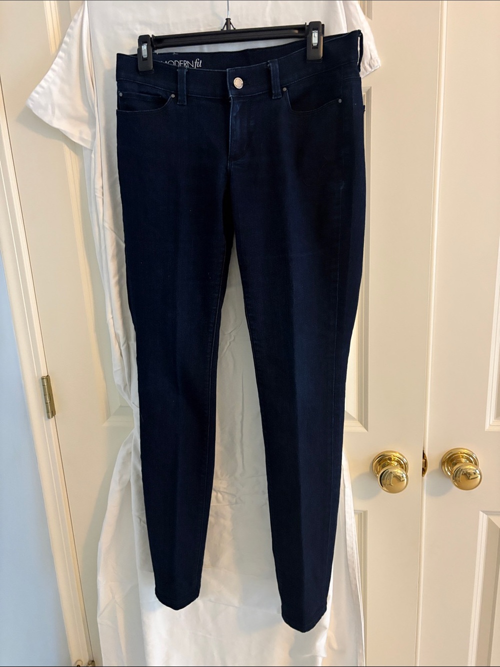 Ann Taylor Women's Dark Blue Skinny Jeans